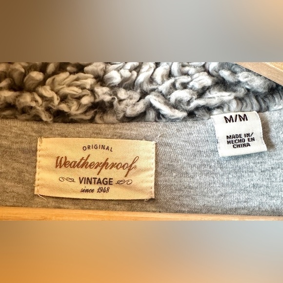 Weatherproof Vintage 1/4 zip sherpa pullover - Picture 7 of 9